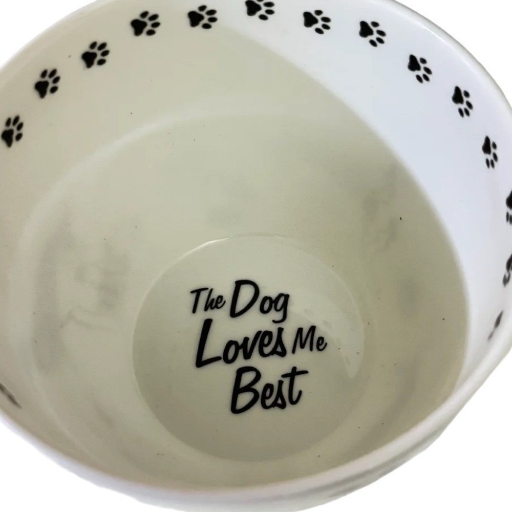 Portobello by Design Dog Mug White Multicolor‎ Bone China Oversized - Picture 2 of 3